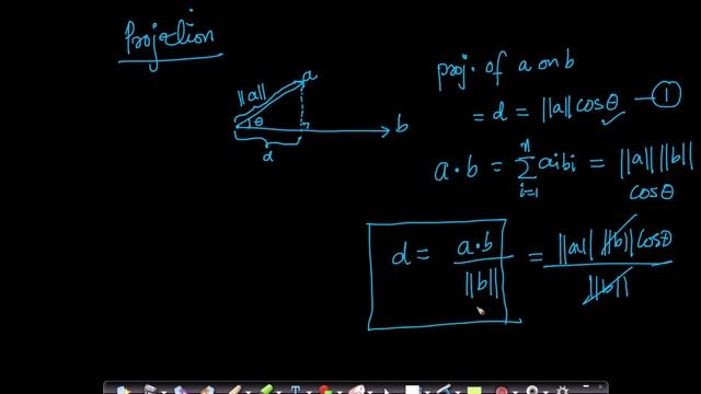 Linear Algebra for Machine Learning: Projection, unit vector Lecture 4@AppliedAICourse смотреть онлайн