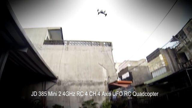 JD 385 Mini 2 4GHz RC 4 CH 4 Axis UFO RC Quadcopter смотреть онлайн