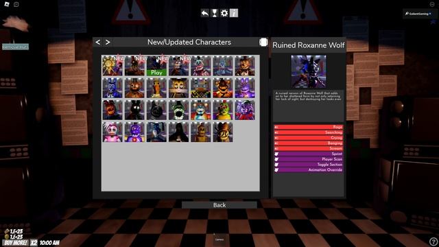 I Bought Security Breach RUIN DLC Animatronics in Roblox! смотреть онлайн