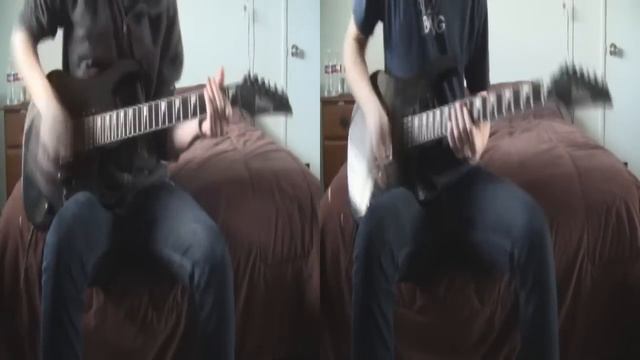 Black Out The Sun by Sevendust Dual Guitar Cover with Tabs смотреть онлайн