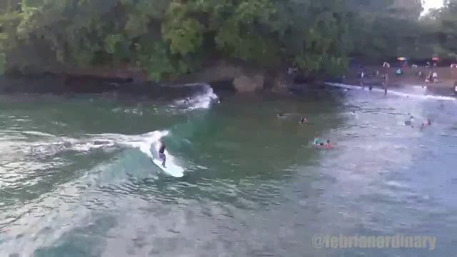 Surfing in Batu Karas Beach. West Java. INDONESIA. Surganya Surfing смотреть онлайн