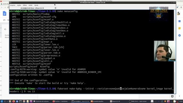 Compilando Kernel no UBUNTU - Aplique Patch se Precisar - Debian, Ubuntu, Linux Mint ETC смотреть онлайн