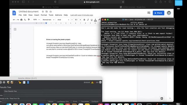 Errors on saving the JMeter project | JMeter Tutorial-2 | Tea Techs смотреть онлайн