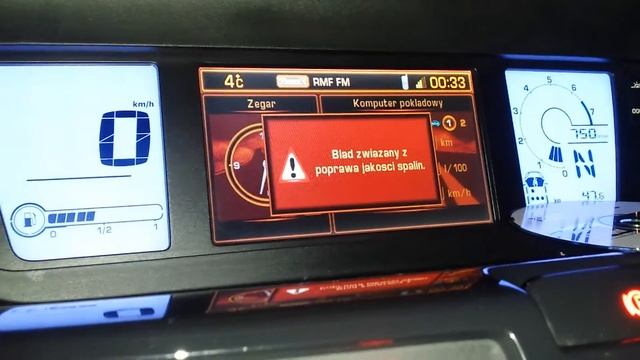 C4 Picasso 2.0 benzyna - błąd związany z poprawna jakością spalin ( Depollution system fault ) смотреть онлайн