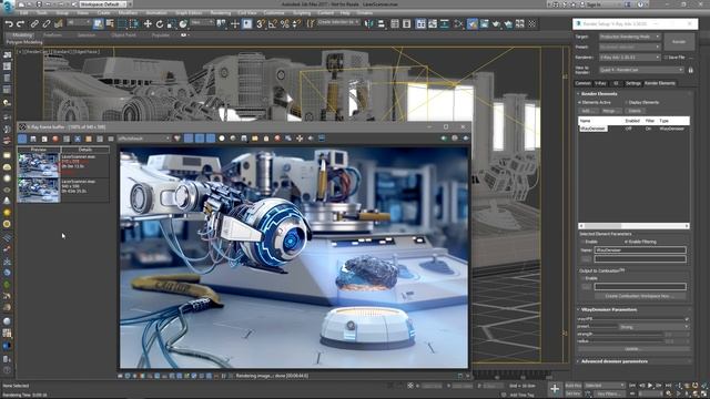 V-Ray for 3ds Max – Quick Tutorial: Denoiser смотреть онлайн
