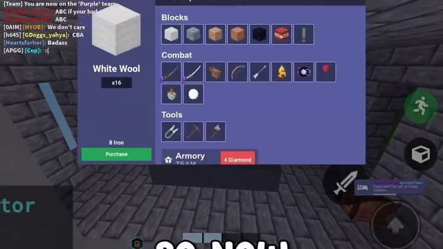 ROBLOX BEDWARS BANNED EVERY AUTOCLICKER..??⚔️ смотреть онлайн