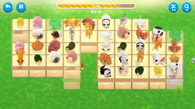 Onet Animals Connect 3D смотреть онлайн