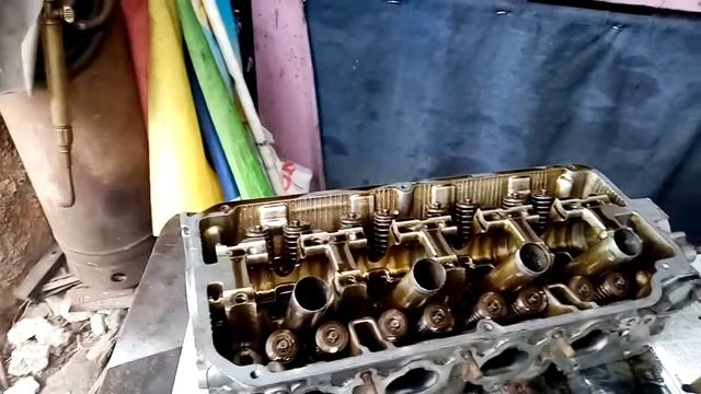 PULLOUT HEAD ASSY. OF 4G93 ENG. FOR ENG. VALVE SETTINGS, REP. 16 PCS. VSEAL, ISSUE R IDLE ETC.... смотреть онлайн