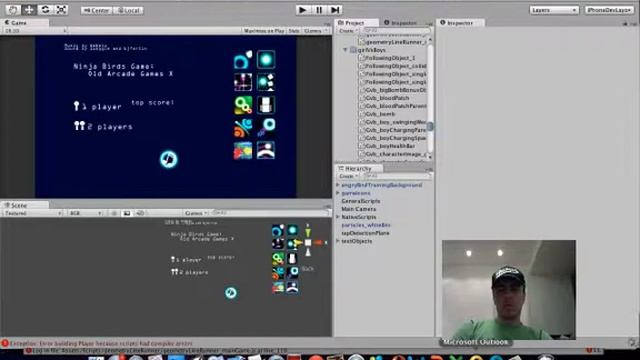 How to make mobile games - Make web game in Unity - Dev diary - Ninja Birds X - part 2 смотреть онлайн