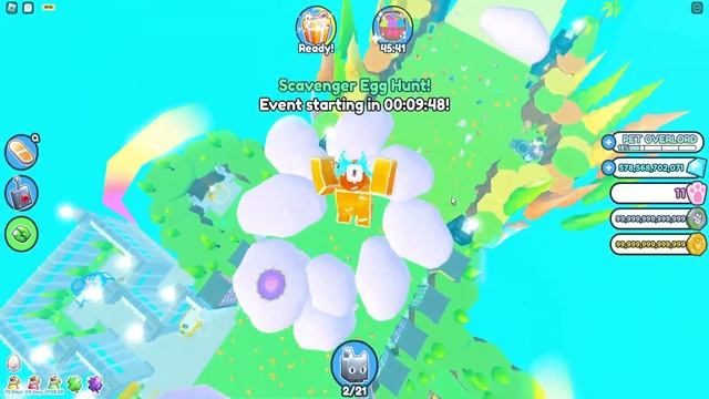 ✨*ЧТО ШАНСЫ* ВЫПАДЕНИЯ HUGE EASTER BUNNY ИЗ ИВЕНТА НА 100% В PET SIMULATOR X В РОБЛОКС! ROBLOX смотреть онлайн