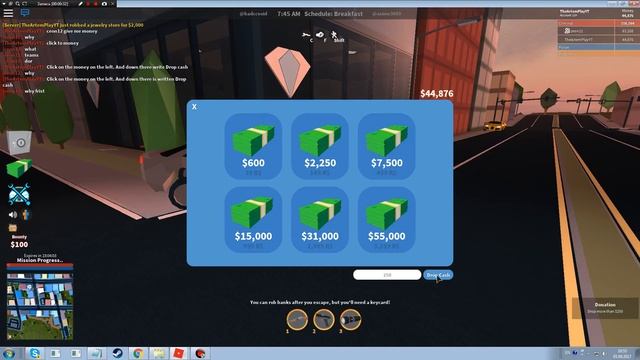 КАК ЖЕ ОТДАТЬ СВОИ ДЕНЬГИ ДРУГОМУ ИГРОКУ? | ROBLOX JAILBREAK смотреть онлайн