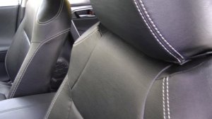 Авточехлы из экокожи для Тойота РАВ 4  5 поколение Установка