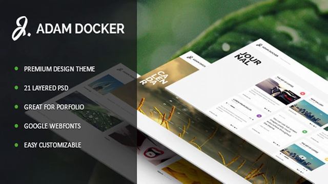 Adam PSD | Themeforest Website Templates and Themes смотреть онлайн