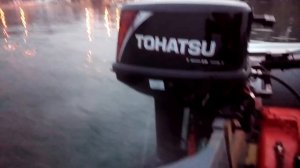 Нормальная работа термостата Тохатсу 9.8  Tohatsu M 9.8 B S.