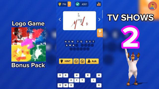 LOGO GAME, BONUS PACKS ANSWERS || TV SHOWS 2 #logogame смотреть онлайн
