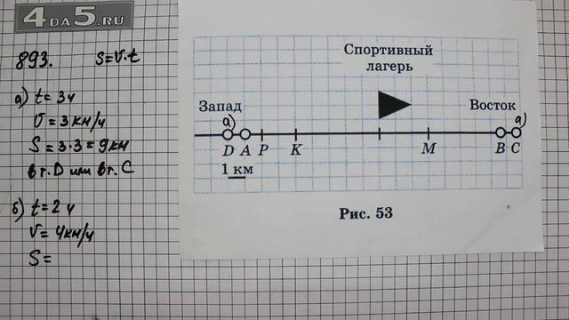 Упражнение 2 Часть 2 (Задание 893) – Математика 6 класс – Виленкин Н.Я. смотреть онлайн