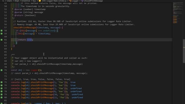 leetcode 359 - Logger Rate Limiter смотреть онлайн
