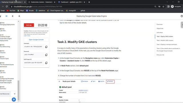 Deploying Google Kubernetes Engine || GCCP 2k22 || Google Cloud Skills Boost смотреть онлайн