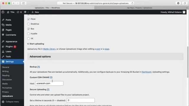 How to Upload files with Uploadcare to WordPress смотреть онлайн