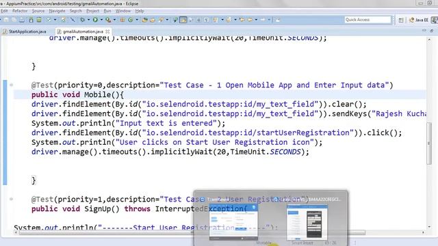 How to Write and Run Android Automation Scripts Using Appium смотреть онлайн