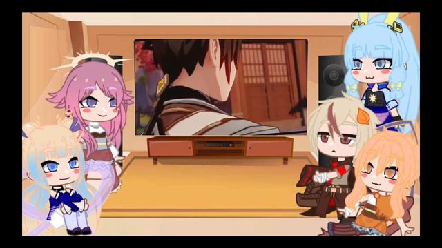 Genshin Impact react to Morax and Barbatos {GACHA CLUB} смотреть онлайн