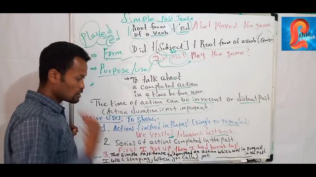 Grammar Simple Past Tense смотреть онлайн