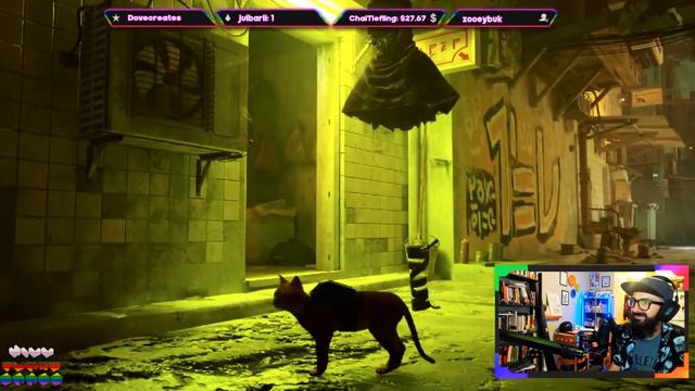 STRAY PLAYTHROUGH PART 2: I think I love this game. смотреть онлайн