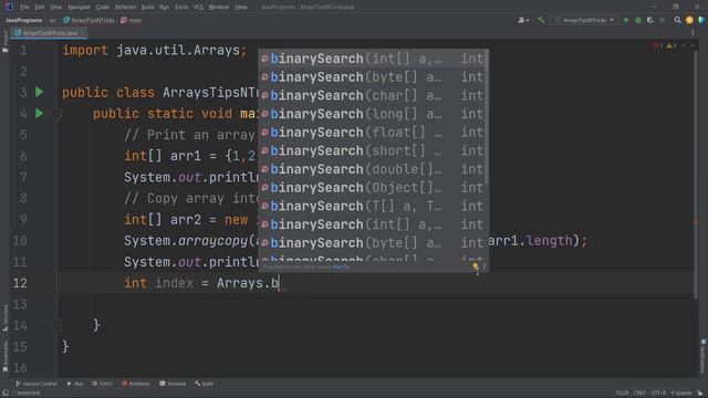 Java Arrays || Tips And Tricks #coding смотреть онлайн