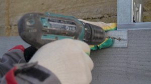 Монтаж фасада из хризотилцементных панелей Фибратек