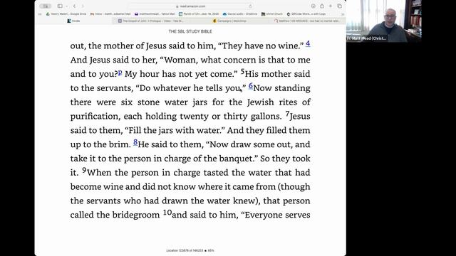 The Gospel of John - Part 4 - Chapter 2" - March 21, 2024 смотреть онлайн
