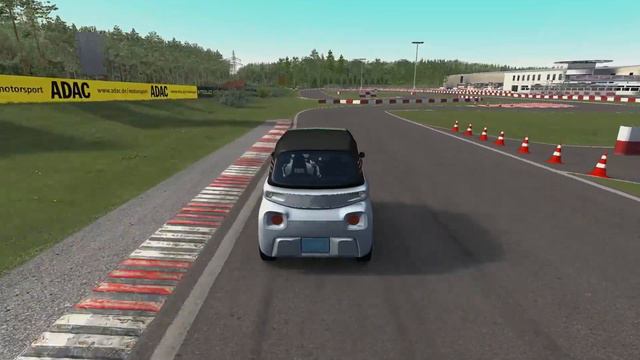 CITROEN AMI | A lap of a Go Kart Track | Assetto Corsa смотреть онлайн