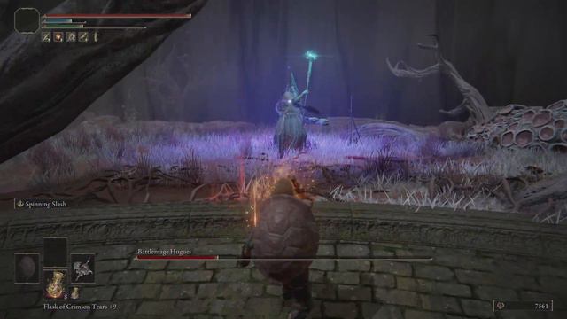 Elden Ring - Beating Battlemage Hugues - No Spirit Summons or Great Runes смотреть онлайн