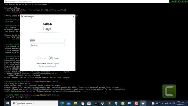 GITHUB!!- Cara Login GITHUB dengan Authentikasi dan Cara Mengatasi Fatal Autentikasi смотреть онлайн