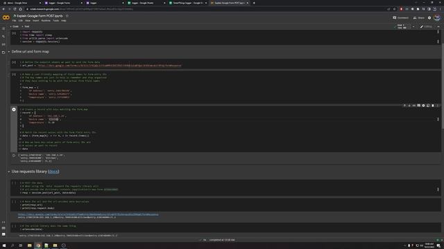 Log data to Google Sheets (No API or authentication) смотреть онлайн