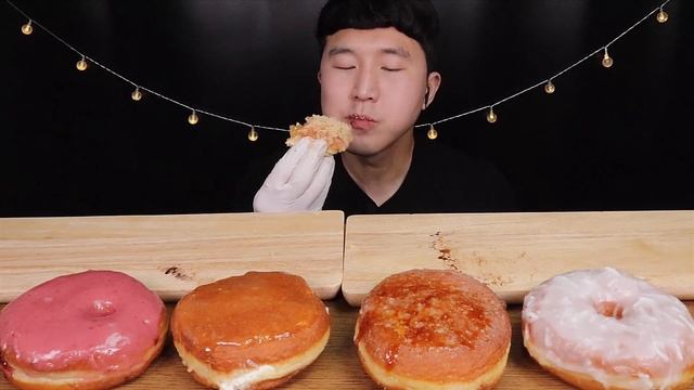[SUB]쉿!! 다른 사람에게 비밀!! 여러분에게 올드페리 도넛 2호점 소개합니다(Variety of cream donuts)#MUKBANG смотреть онлайн