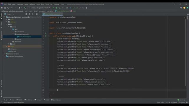 Data Generation | Sample Data | Locale Data Using Java Faker | Database | Java смотреть онлайн