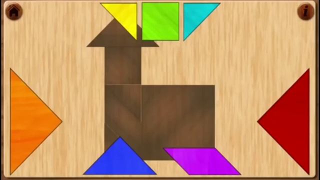 Juegos de Tangram para los Niños Creativos Tangram смотреть онлайн