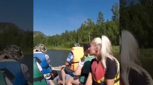 Хакасия, сплав по р.Белый Июс