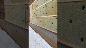 Как правильно утеплять дом из бруса 150*150 Базальтовая вата