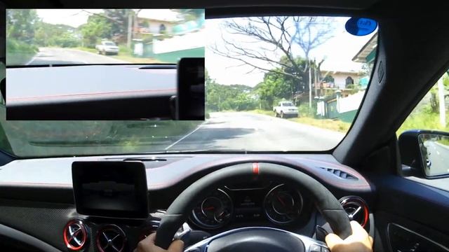 Mercedes - Benz CLA 45 AMG 381HP 4MATIC POV Ride Along + 0-100 Km/h Test With ENGINE + EXHAUST NOTE смотреть онлайн