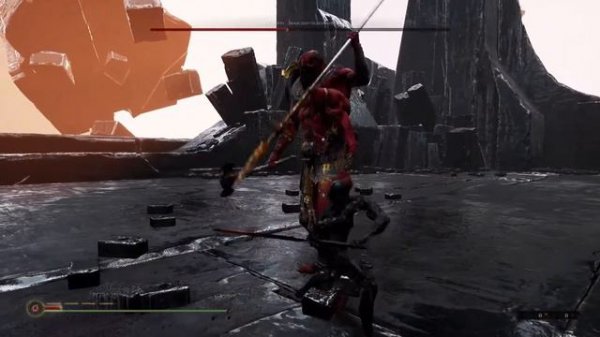 Mortal Shell/PS5/Босс Круцикс Дваждырожденный/Бой без оболочек