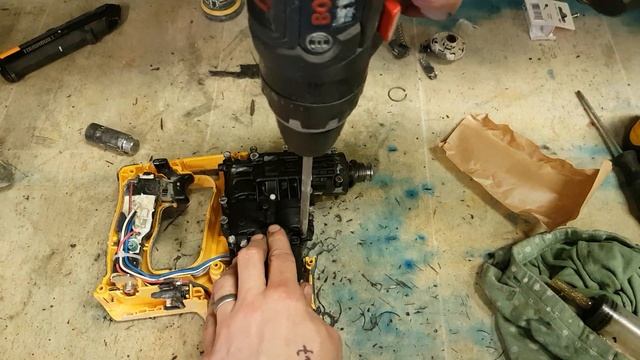 How To Repair A Dewalt 18v DCH273 SDS Drill That Is No Longer Hammering.