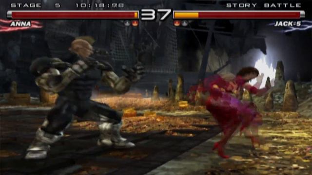Tekken 5 - Anna Williams - Story Mode - HD - 60 FPS