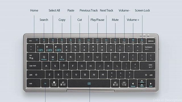 Top 4 Wireless Keyboards With Touchpad For Mac And PC