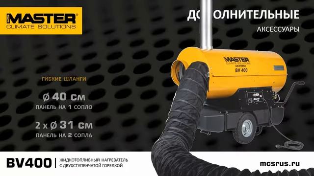 Жидкотопливный нагреватель Master BV 400 смотреть онлайн