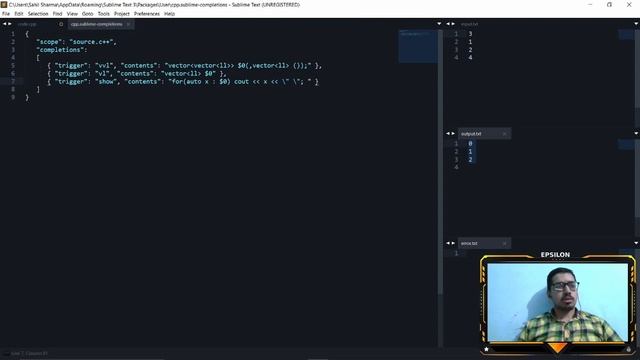 Sublime Text Complete Competitive Programming Setup! смотреть онлайн