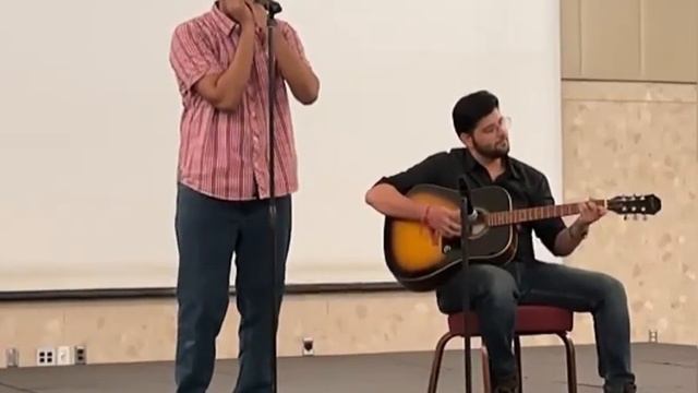 Harmonica And Guitar Medley Performance At Michigan State University