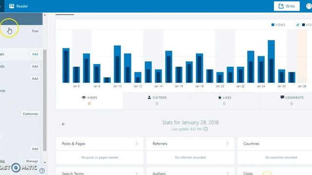 How to See Your Website Traffic Stats on Wordpress Dashboard смотреть онлайн