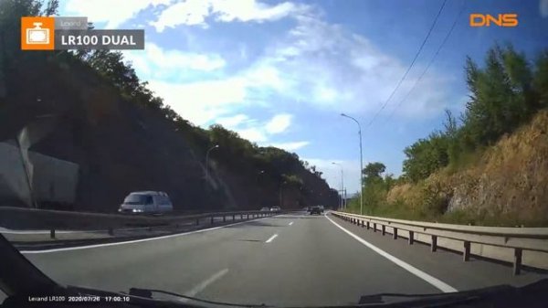 Образец видеозаписи Lexand LR100 Dual / Video sample DVR Lexand LR100 Dual