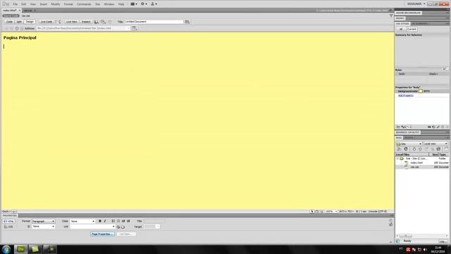 Configurando FTP e Criando Páginas